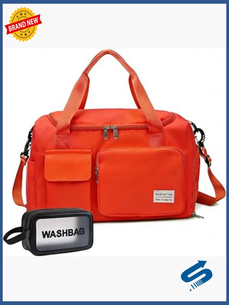 Small Gym Bag For Women Travel Duffle Carry On Weekender With Shoe Compartment